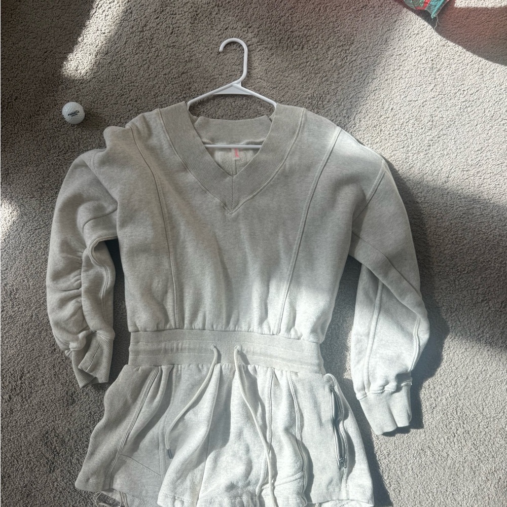 FP Movement by Free People Gray Jumpsuit